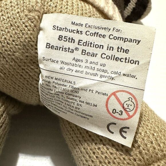 2009 Starbucks Bearista Bear Pumpkin Sweater Halloween Fall Autumn 85th Edition - Picture 7 of 11